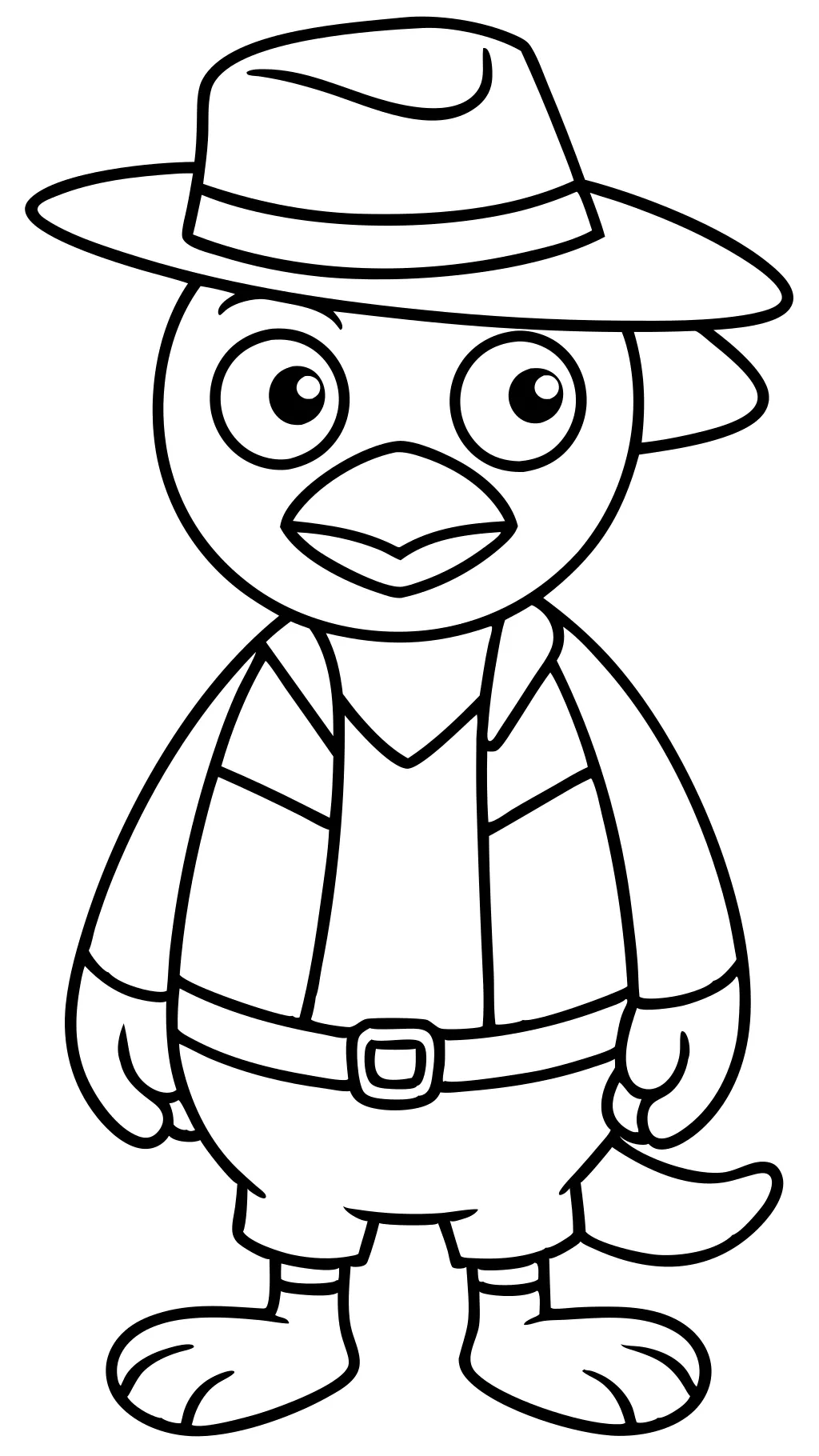 Coloriage Perry le Platypus